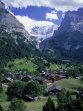 Buy Lodges in Valley, Grindewald Alps, Switzerland at AllPosters.com