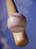 Buy Baseball Bat About to Hit Baseball at AllPosters.com