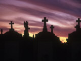 Cemetery at Sunset, New Orleans, Louisiana