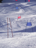 Slalom Ski Race Course