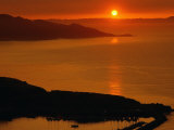 Sunset at San Francisco Bay, CA
