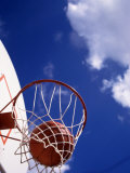 Basketball and Hoop