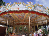 Old Carousel in Tuileries Garden, Paris, France