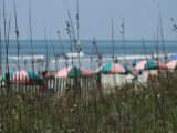 Buy Umbrellas with Sea Grass, Myrtle Beach, SC at AllPosters.com