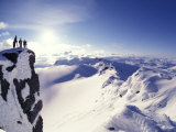 Mountain Climbers on a Mountain
