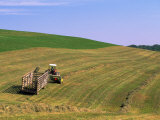 Buy Tractor Pulling Container of Hay, Ohio at AllPosters.com