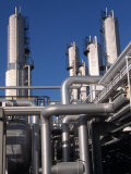 Towers and Pipes of Propane Fractionation Site