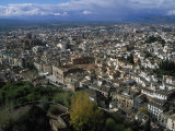 Granada from the Alhambra, Spain