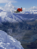 Snowboarder Leaping Through the Air