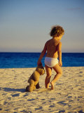 Buy Toddler on the Beach, Miami, FL at AllPosters.com