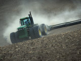 Buy Tractor in Dusty Field at AllPosters.com