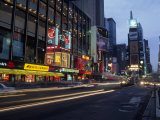 Times Square, Looking North, Dusk, NYC