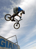 Buy Professional Bike Artist Giving Exhibition at AllPosters.com