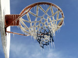 Buy Ice Formed on a Basketball Net at AllPosters.com