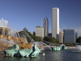 Chicago, Il, Buckingham Fountain, Grant Park