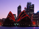 View of Opera House Across the River in Sydney