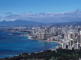 Aerial View of Oahu, Honolulu, HI