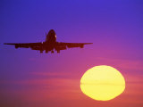 Buy Airplane at Sunset at AllPosters.com