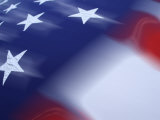 Abstract of US Flag