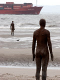 Buy Another Place by Antony Gormley, Body Cast of Artist, Liverpool, UK at AllPosters.com