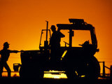 Buy Men with Tractor at AllPosters.com