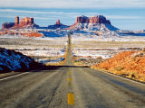 Buy Looking South Toward Monument Valley, Hwy 163 at AllPosters.com