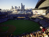 Safeco Field with Seattle Skyline