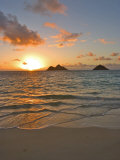 Buy Sunrise Over Mokulua Islands, Lani Kai, HI at AllPosters.com