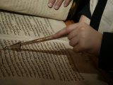 Buy Boy Reading from Torah at Bar Mitzvah at AllPosters.com