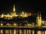 View of Budapest, Hungary at Night