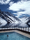 Buy Pool and Lake Inca, Portillo Ski Resort, Chile at AllPosters.com