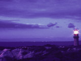 Buy Lighthouse on Rocky Shore, Evening at AllPosters.com