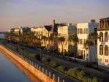 Historic Houses on Harbor, Charleston, SC Photographic Print