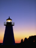 Buy Lighthouse at Sunset, Mattapoisett, MA at AllPosters.com