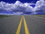 Highway #283 Leading Into Horizon, New Mexico