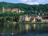 Buy Neckar River and Castle, Heidelberg, Germany at AllPosters.com