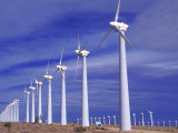 Buy Rows of Wind Powered Generators, Mojave, CA at AllPosters.com