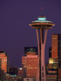 Space Needle and Seattle Skyline, Washington