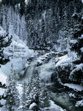 Buy Cascades of the Firehole, Yellowstone National Park, WY at AllPosters.com