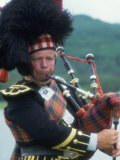Bagpipe Player, Scotland