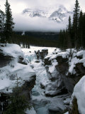 Buy Athabasca Falls in Winter, Jasper National Park, Alberta, Canada at AllPosters.com