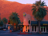 Sunset on Downtown Street, Palm Springs, CA
