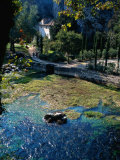 Water, House and Couple, Provence, FR