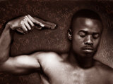Buy African-American Man Holding a Gun to His Head at AllPosters.com