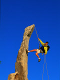 Buy Man Rock Climbing, Joshua Tree National Park, CA at AllPosters.com