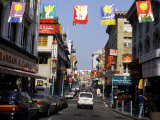 Street Scene in Chinatown, San Francisco, CA