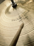 Cymbal and Drumstick