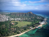 Buy Waikiki Beach, Diamond Head, Hawaii at AllPosters.com