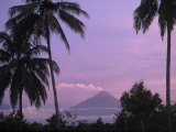 Buy Active Volcano, Merapi from Borobodur, Indonesia at AllPosters.com