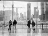 Looking at Ground Zero, Lower Manhattan, NYC